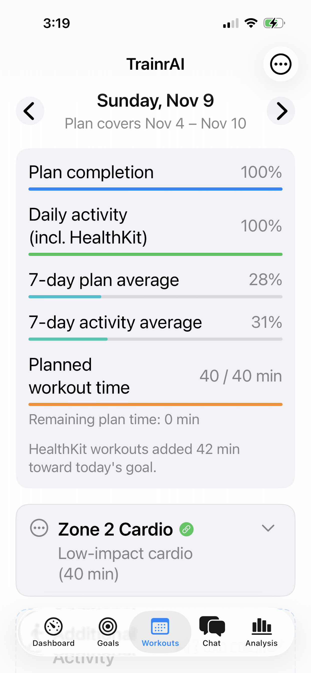 TrainrAI Screenshot 4