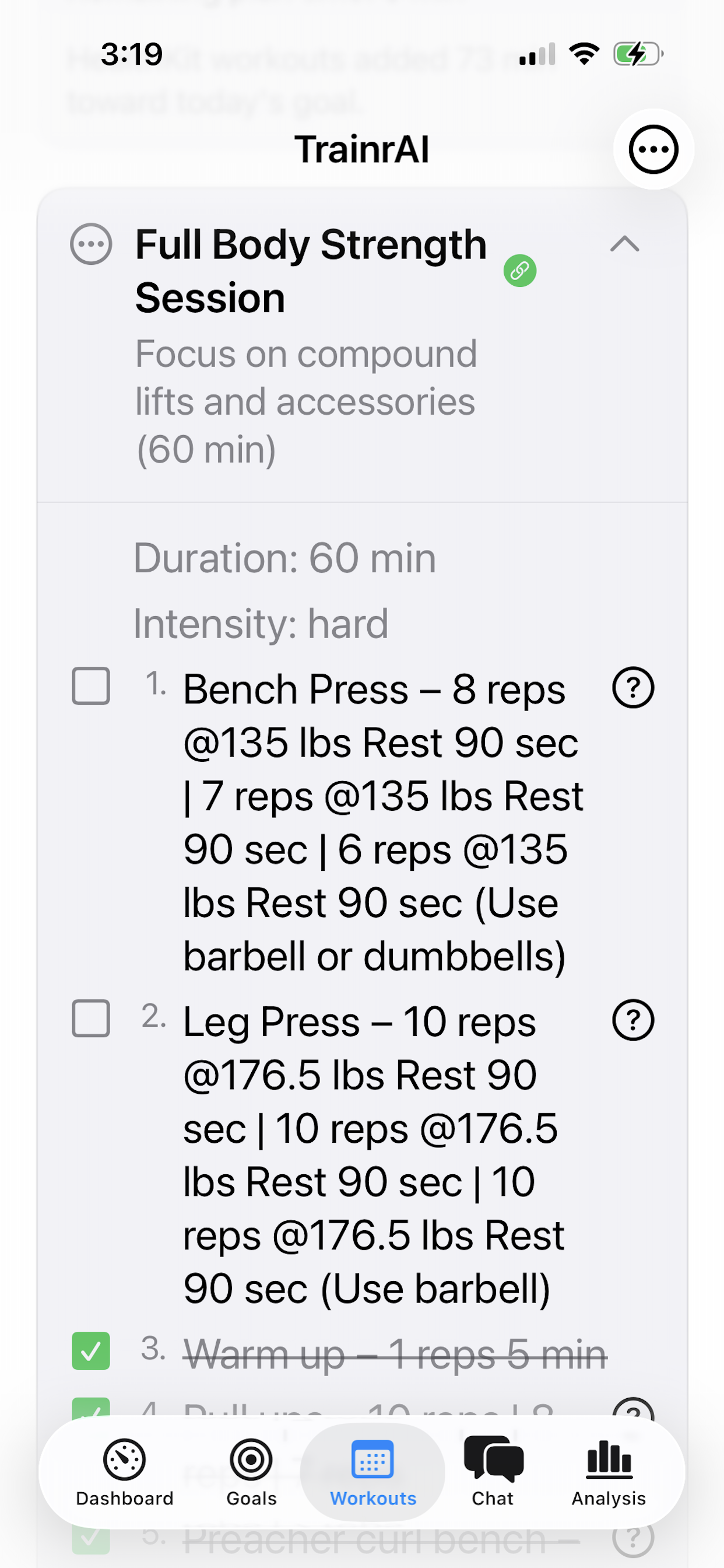 TrainrAI Screenshot 5